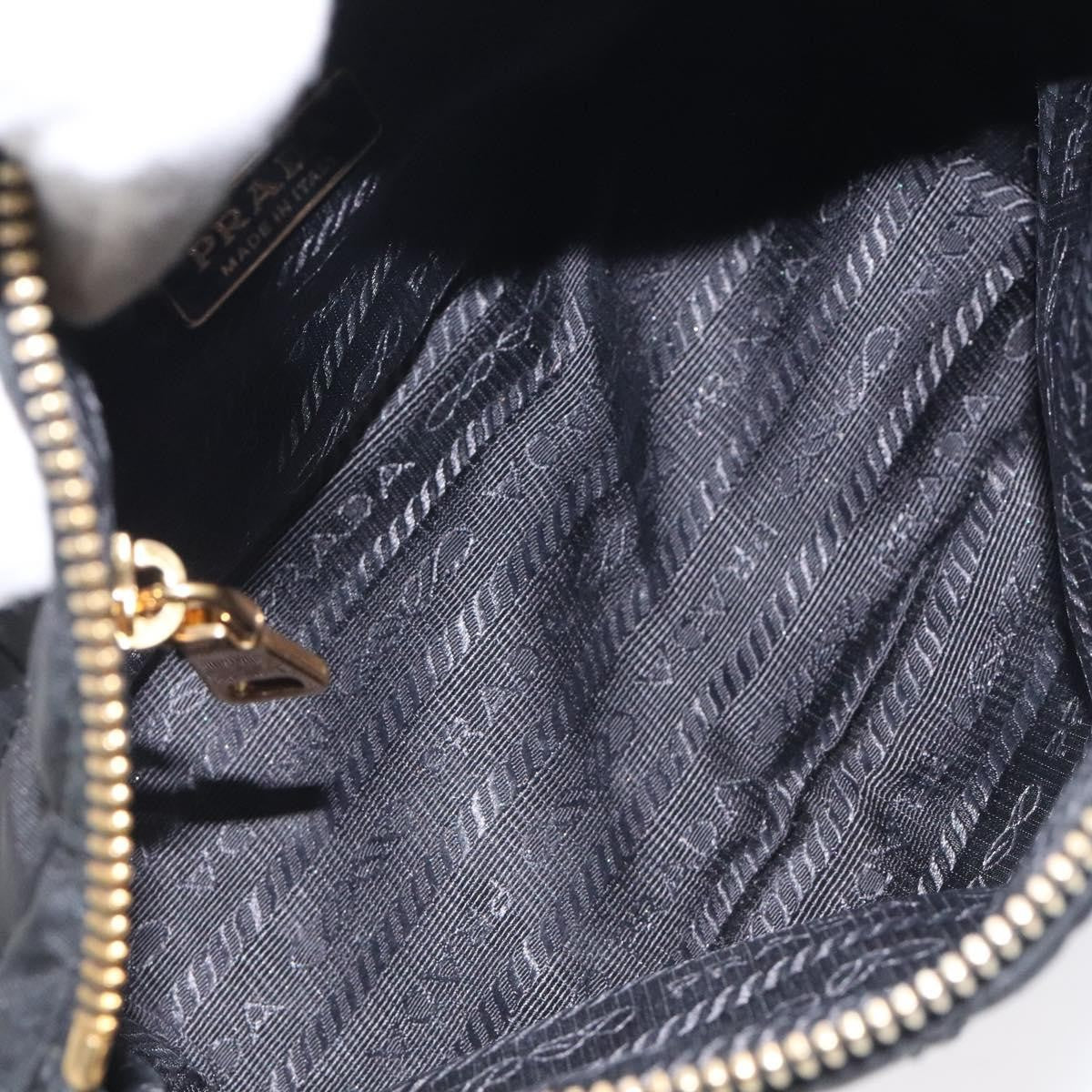 Prada Vintage Pouch Tessuto Gold Nylon Clutche & Pouche Bag (Pre-Loved)