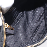 Prada Vintage Pouch Tessuto Gold Nylon Clutche & Pouche Bag (Pre-Loved)
