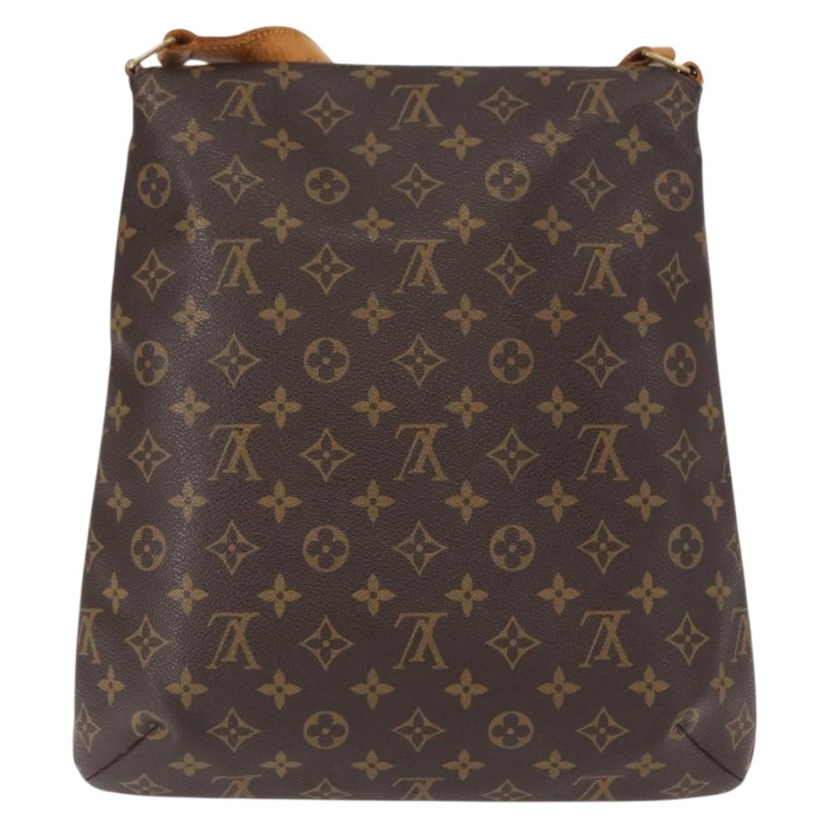 Louis Vuitton Musette Salsa Handbag Monogram Canvas Brown Canvas Shoulder Bag Bag (Authentic Pre-Loved)