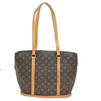 Louis Vuitton Babylone Handbag Monogram Canvas Brown Canvas Shoulder Bag Bag (Pre-Loved)