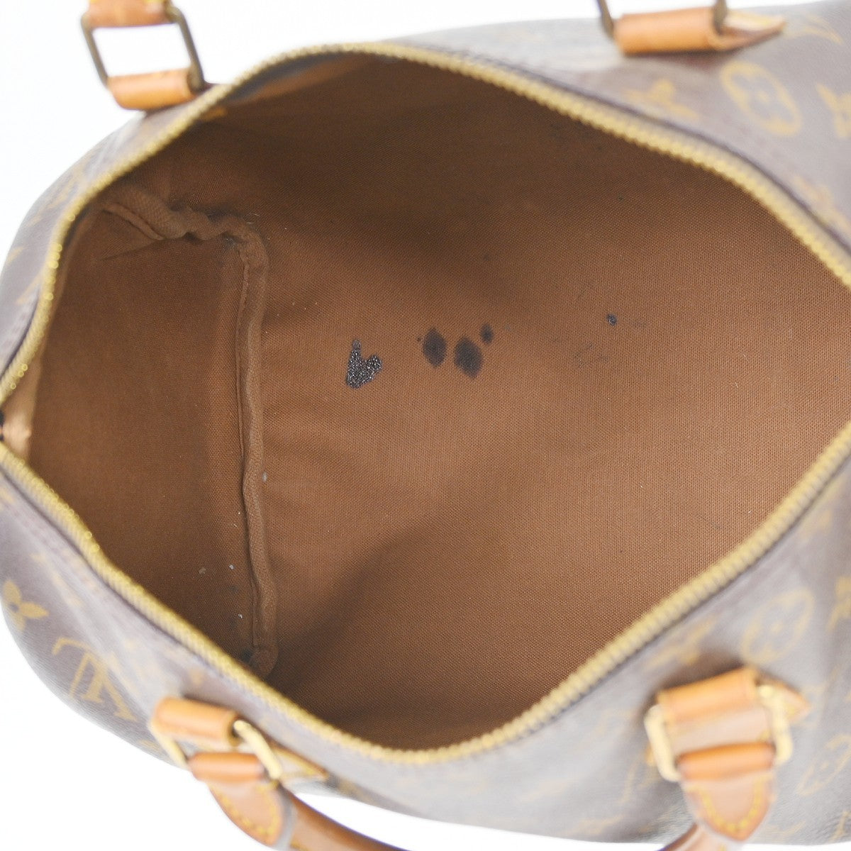 Louis Vuitton Louis Vuitton Speedy Handbag Monogram Canvas Brown Canvas Handbag (Pre-Loved)
