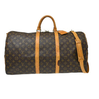 Louis Vuitton Louis Vuitton Keepall Bandouliere Bag Monogram Canvas Brown Canvas Travel Bag Bag (Pre-Loved)
