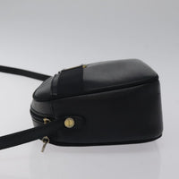 Salvatore Ferragamo Vala Shoulder Bag Leather Navy Leather Shoulder Bag Bag (Authentic Pre-Loved)