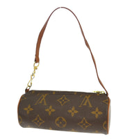 Louis Vuitton Louis Vuitton Papillon Pochette Monogram Canvas Brown Canvas Clutche & Pouche Bag (Authentic Pre-Loved)