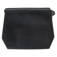 Salvatore Ferragamo Vintage Shoulder Bag Leather Black Leather Shoulder Bag Bag (Pre-Loved)