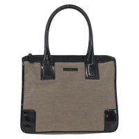 Gucci Vintage Tote Canvas Beige Canvas Tote Bag Bag (Authentic Pre-Loved)