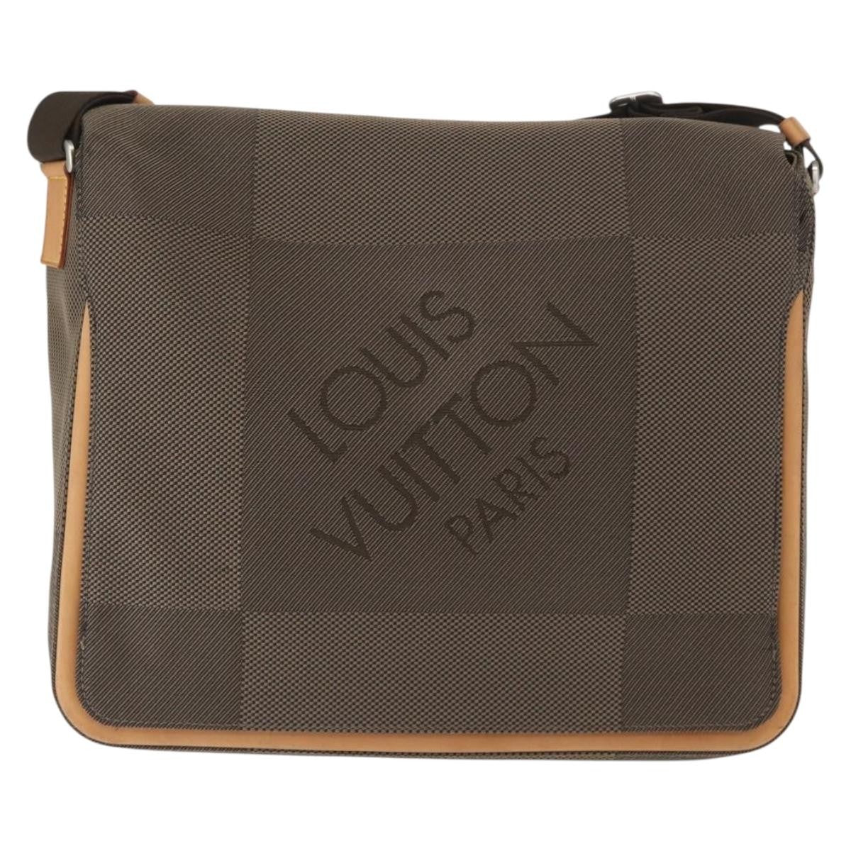 Louis Vuitton Terre Messenger Bag Damier Geant Canvas Brown Canvas Shoulder Bag Bag (Authentic Pre-Loved)