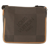 Louis Vuitton Terre Messenger Bag Damier Geant Canvas Brown Canvas Shoulder Bag Bag (Authentic Pre-Loved)