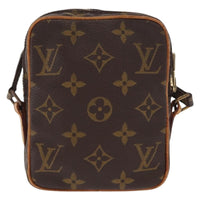 Louis Vuitton Danube Handbag Monogram Canvas Brown Canvas Shoulder Bag Bag (Authentic Pre-Loved)