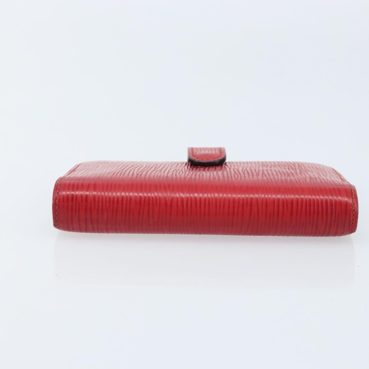 Louis Vuitton Agenda Cover Epi Leather Red Leather Wallets Accessory (Authentic Pre-Loved)