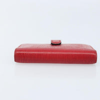 Louis Vuitton Agenda Cover Epi Leather Red Leather Wallets Accessory (Authentic Pre-Loved)