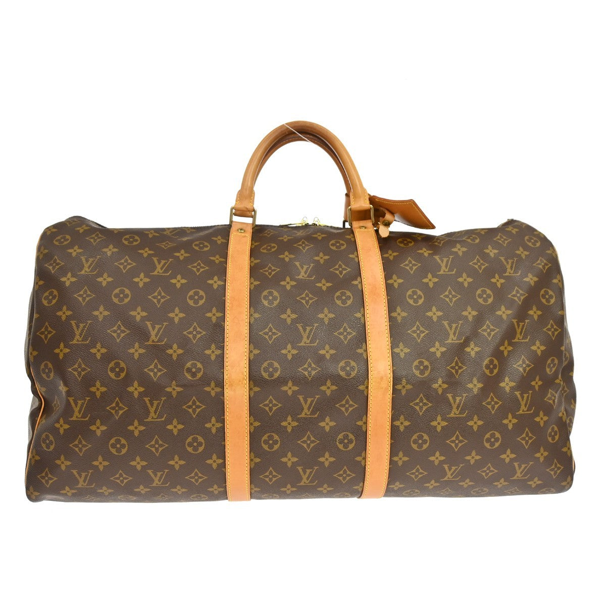 Louis Vuitton Louis Vuitton Keepall Bag Monogram Canvas Brown Canvas Travel Bag Bag (Authentic Pre-Loved)