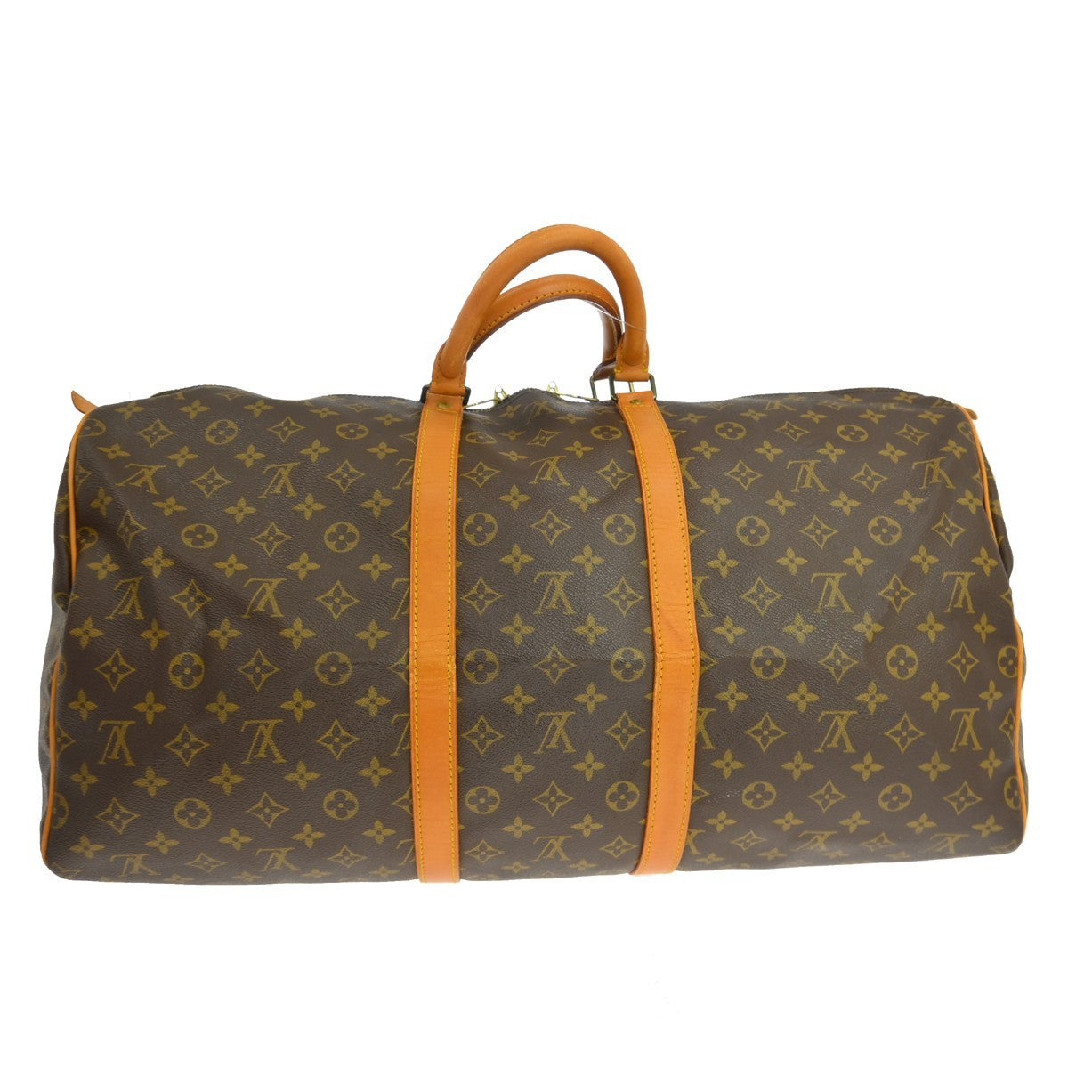 Louis Vuitton Louis Vuitton Keepall Bag Monogram Canvas Brown Canvas Travel Bag Bag (Pre-Loved)