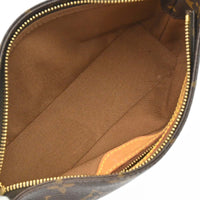 Louis Vuitton Trotteur Handbag Monogram Canvas Brown Canvas Clutche & Pouche Bag (Authentic Pre-Loved)