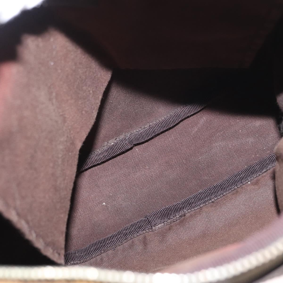 Gucci Front Zip Messenger Gg Coated Canvas Beige Canvas Shoulder Bag Bag (Pre-Loved)