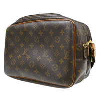 Louis Vuitton Reporter Bag Monogram Canvas Brown Canvas Shoulder Bag Bag (Authentic Pre-Loved)