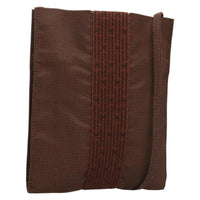Hermes Hermes Herline Crossbody Canvas Brown Canvas Bag (Pre-Loved)