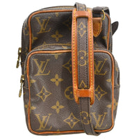 Louis Vuitton Amazone Bag Monogram Canvas Brown Canvas Shoulder Bag Bag (Authentic Pre-Loved)