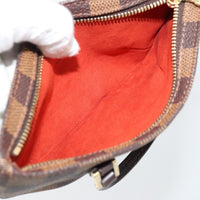 Louis Vuitton Manosque Pochette Damier Brown Canvas Clutche & Pouche Bag (Pre-Loved)