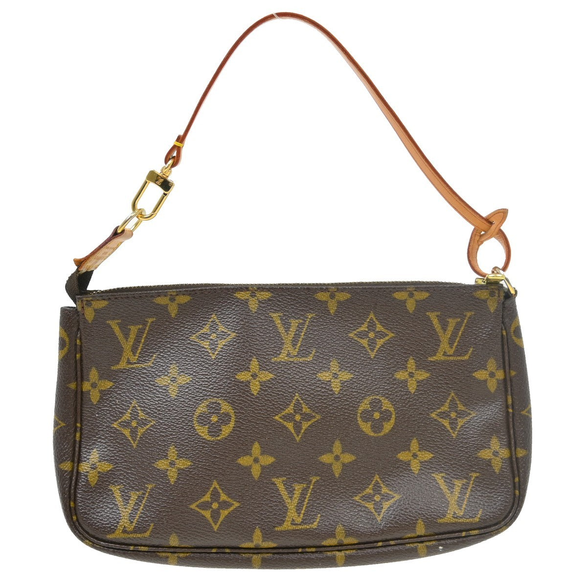 Louis Vuitton Pochette Accessoires Nm Monogram Canvas Brown Canvas Clutche & Pouche Bag (Pre-Loved)