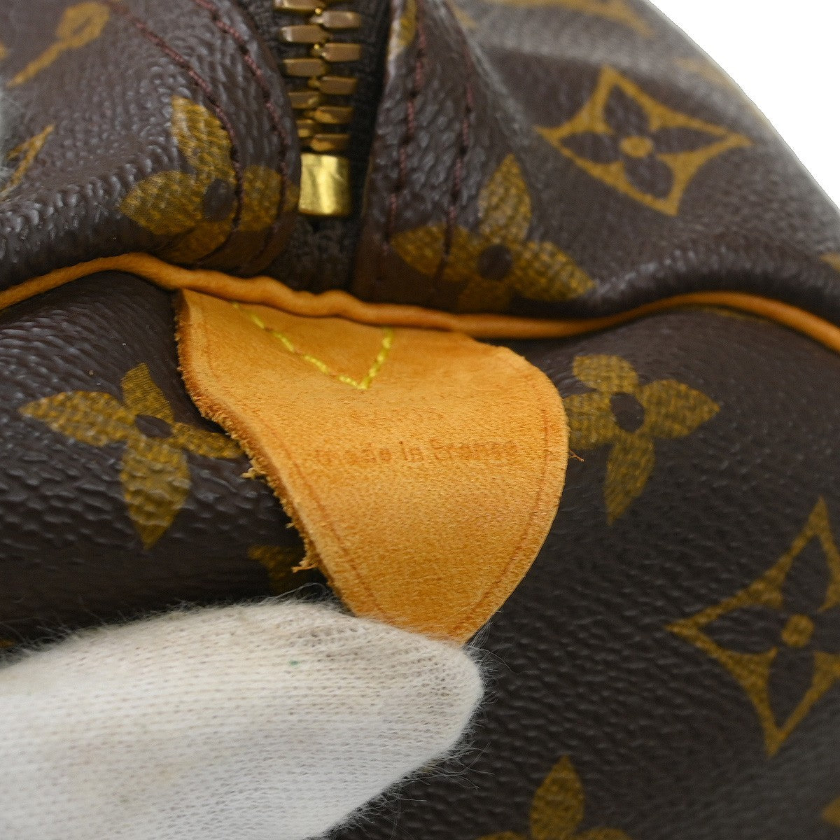 Louis Vuitton Keepall Bag Monogram Canvas Brown Canvas Travel Bag Bag (Authentic Pre-Loved)