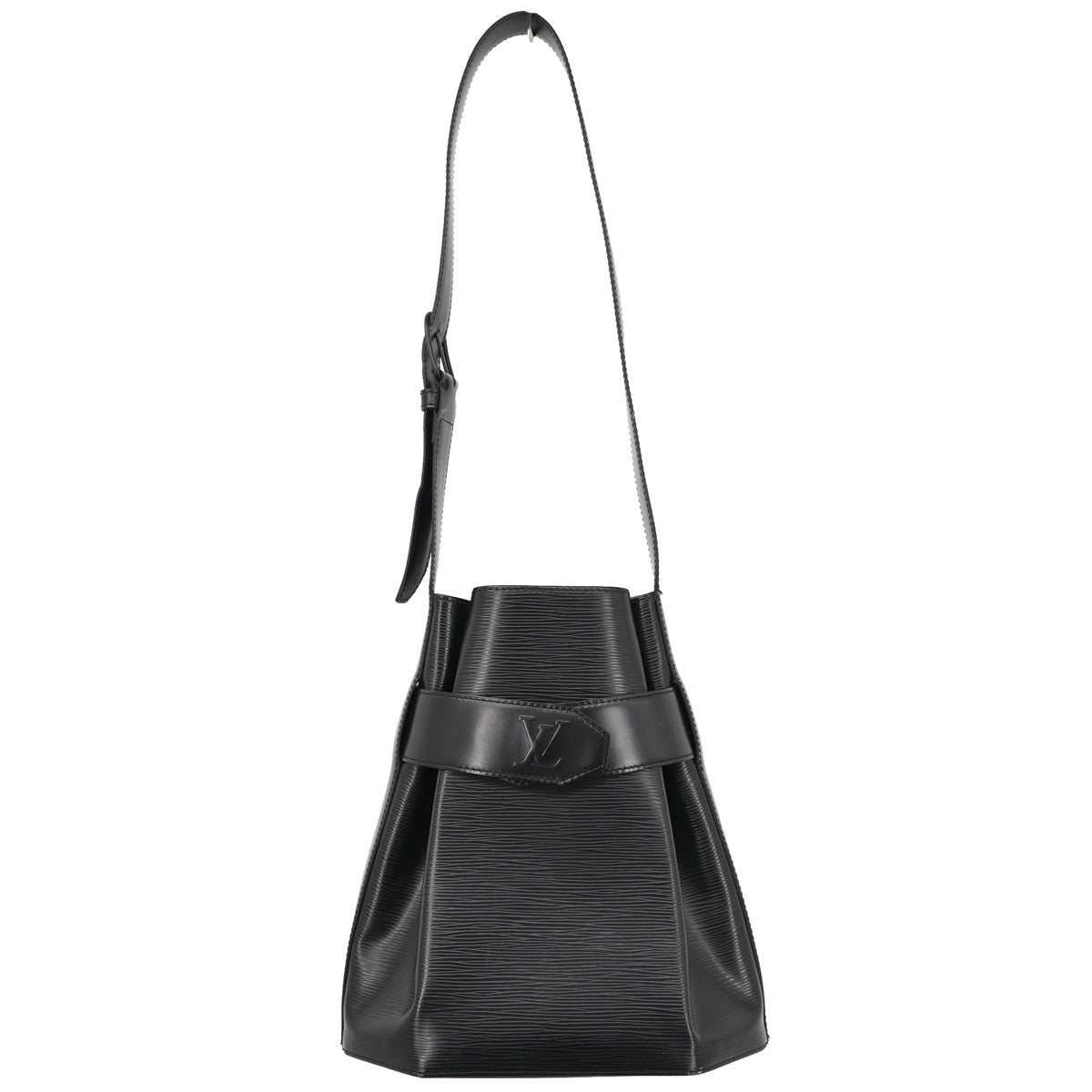 Louis Vuitton Louis Vuitton Vintage Sac D'epaule Handbag Epi Leather Black Leather Shoulder Bag Bag (Pre-Loved)