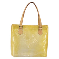 Louis Vuitton Houston Handbag Monogram Vernis Beige Patent_Leather Tote Bag Bag (Authentic Pre-Loved)