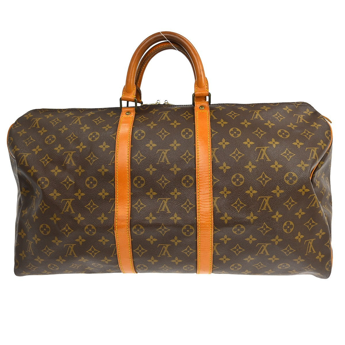 Louis Vuitton Louis Vuitton Keepall Bag Monogram Canvas Brown Canvas Travel Bag Bag (Pre-Loved)