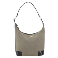 Gucci Zip Hobo Canvas Beige Canvas Shoulder Bag Bag (Authentic Pre-Loved)