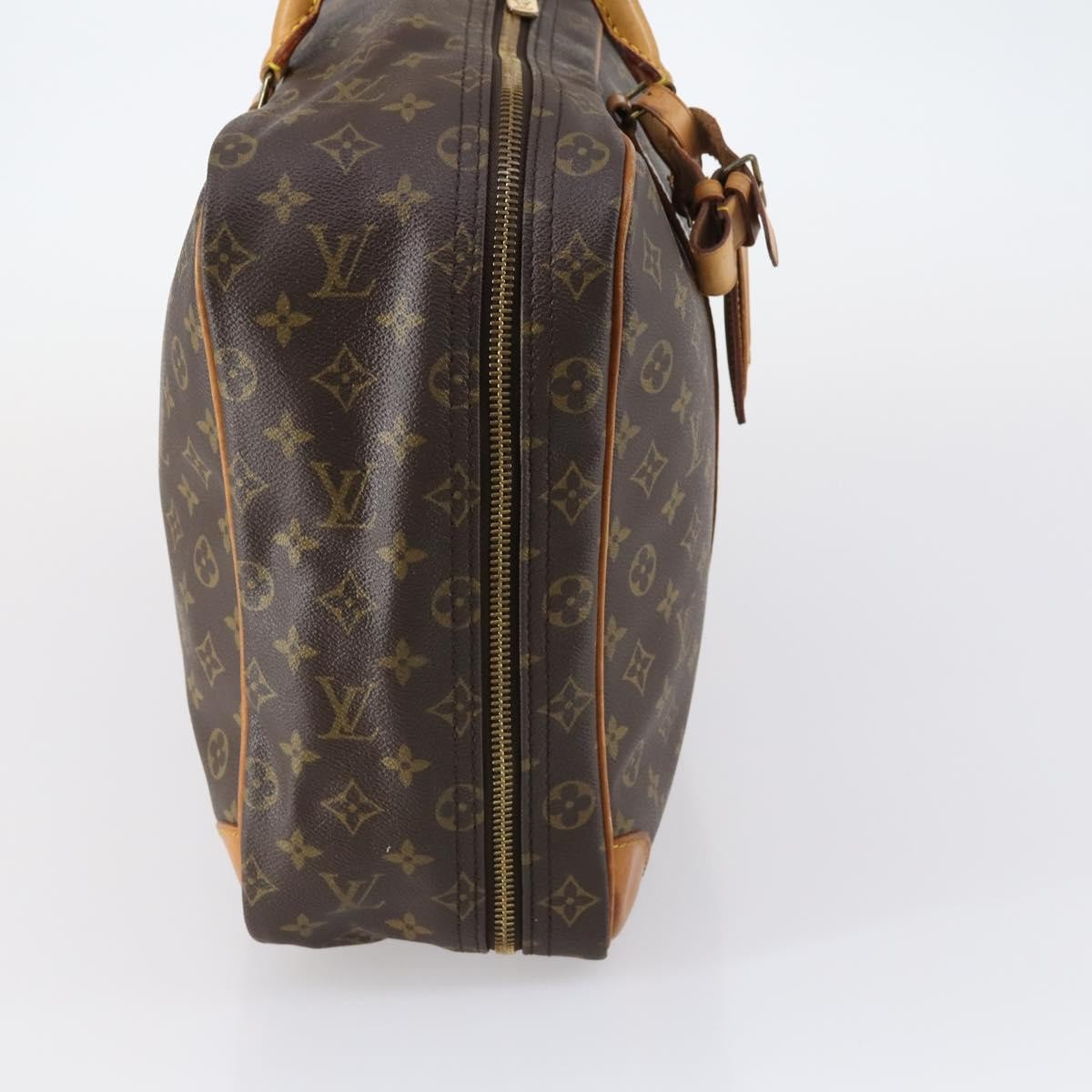 Louis Vuitton Sirius Handbag Monogram Canvas Brown Canvas Travel Bag Bag (Pre-Loved)