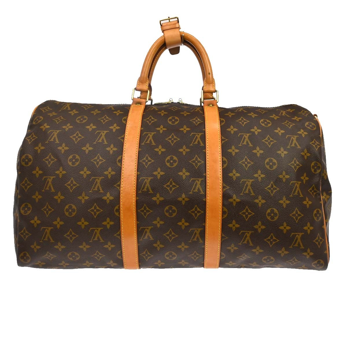 Louis Vuitton Louis Vuitton Keepall Bandouliere Bag Monogram Canvas Brown Canvas Travel Bag Bag (Pre-Loved)