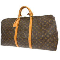 Louis Vuitton Louis Vuitton Keepall Bag Monogram Canvas Brown Canvas Travel Bag Bag (Pre-Loved)