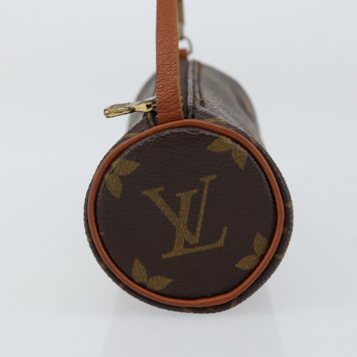 Louis Vuitton Papillon Pochette Monogram Canvas Brown Canvas Clutche & Pouche Bag (Authentic Pre-Loved)