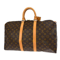 Louis Vuitton Louis Vuitton Keepall Bag Monogram Canvas Brown Canvas Travel Bag Bag (Authentic Pre-Loved)