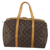 Louis Vuitton Sac Souple Handbag Monogram Canvas Brown Canvas Travel Bag Bag (Authentic Pre-Loved)