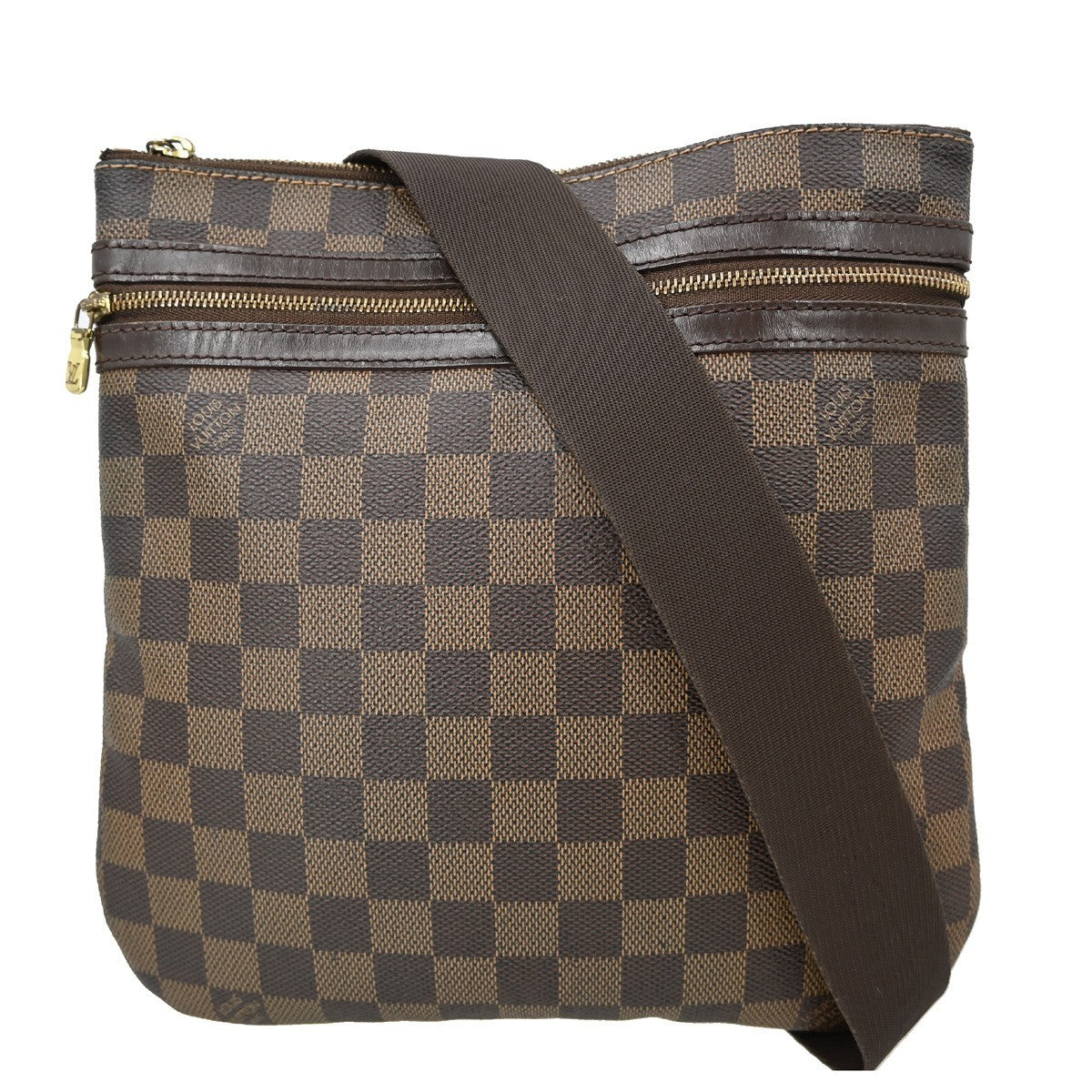 Louis Vuitton Louis Vuitton Bosphore Pochette Damier Brown Canvas Shoulder Bag Bag (Pre-Loved)