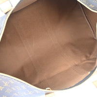 Louis Vuitton Keepall Bag Monogram Canvas Brown Canvas Travel Bag Bag (Authentic Pre-Loved)