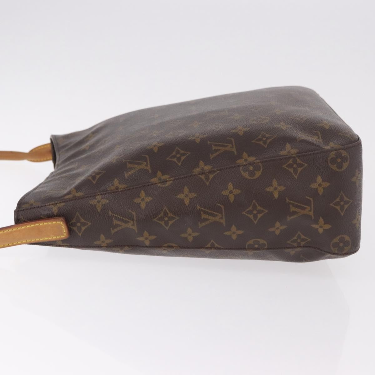 Louis Vuitton Monogram Looping Handbag Monogram Canvas Brown Canvas Shoulder Bag Bag (Pre-Loved)