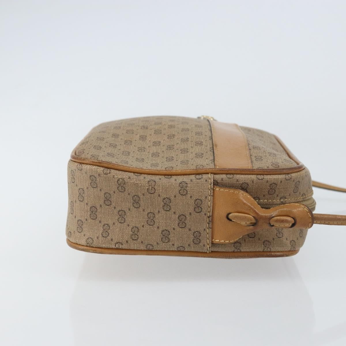 Gucci Micro Gg Supreme Shoulder Bag Gg Canvas Beige Pvc Shoulder Bag Bag (Authentic Pre-Loved)