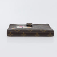 Louis Vuitton Agenda Cover Monogram Panda Brown Canvas Wallets Accessory (Pre-Loved)