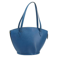 Louis Vuitton Saint Jacques Handbag Epi Leather Blue Leather Shoulder Bag Bag (Authentic Pre-Loved)