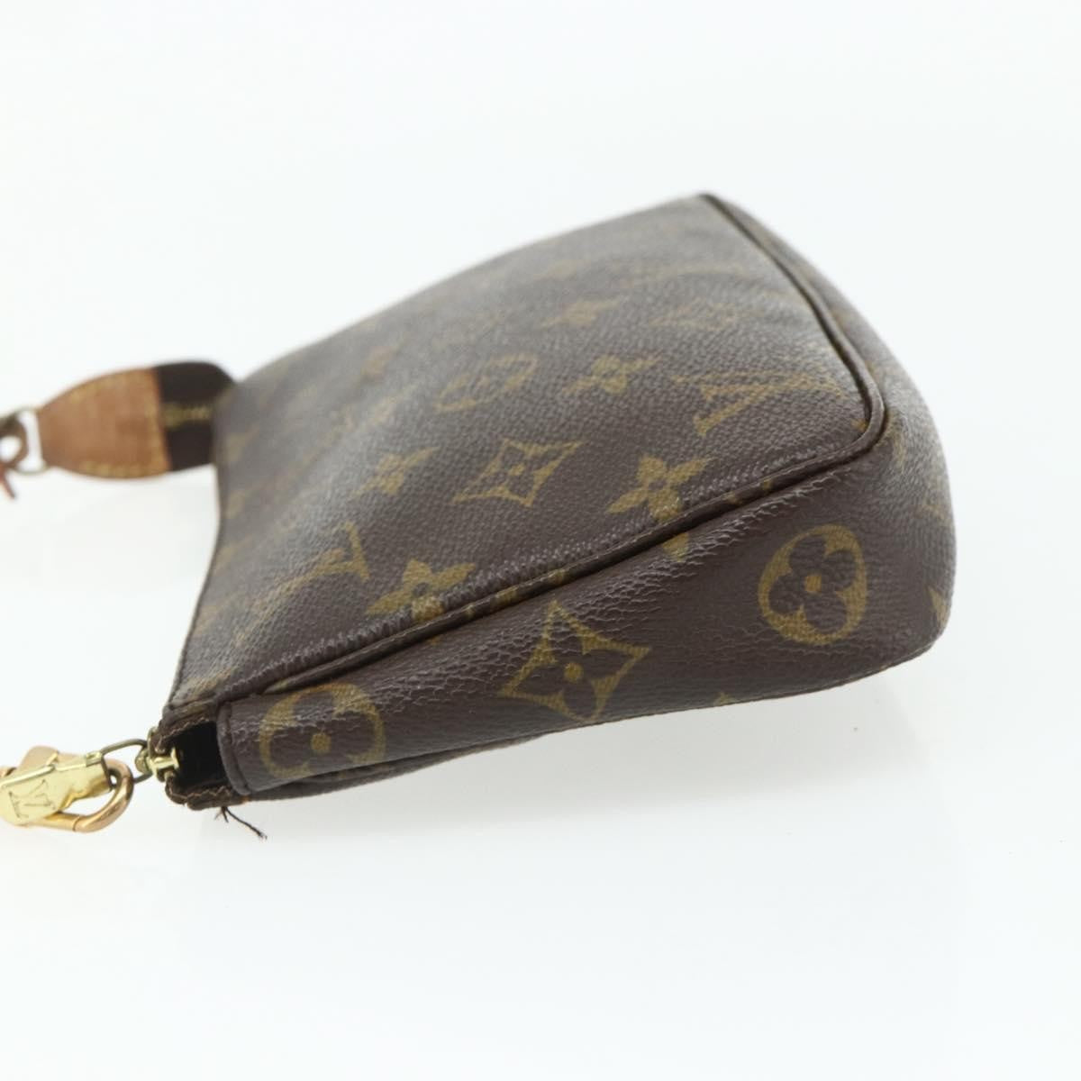 Louis Vuitton Pochette Accessoires Nm Monogram Canvas Brown Canvas Clutche & Pouche Bag (Pre-Loved)
