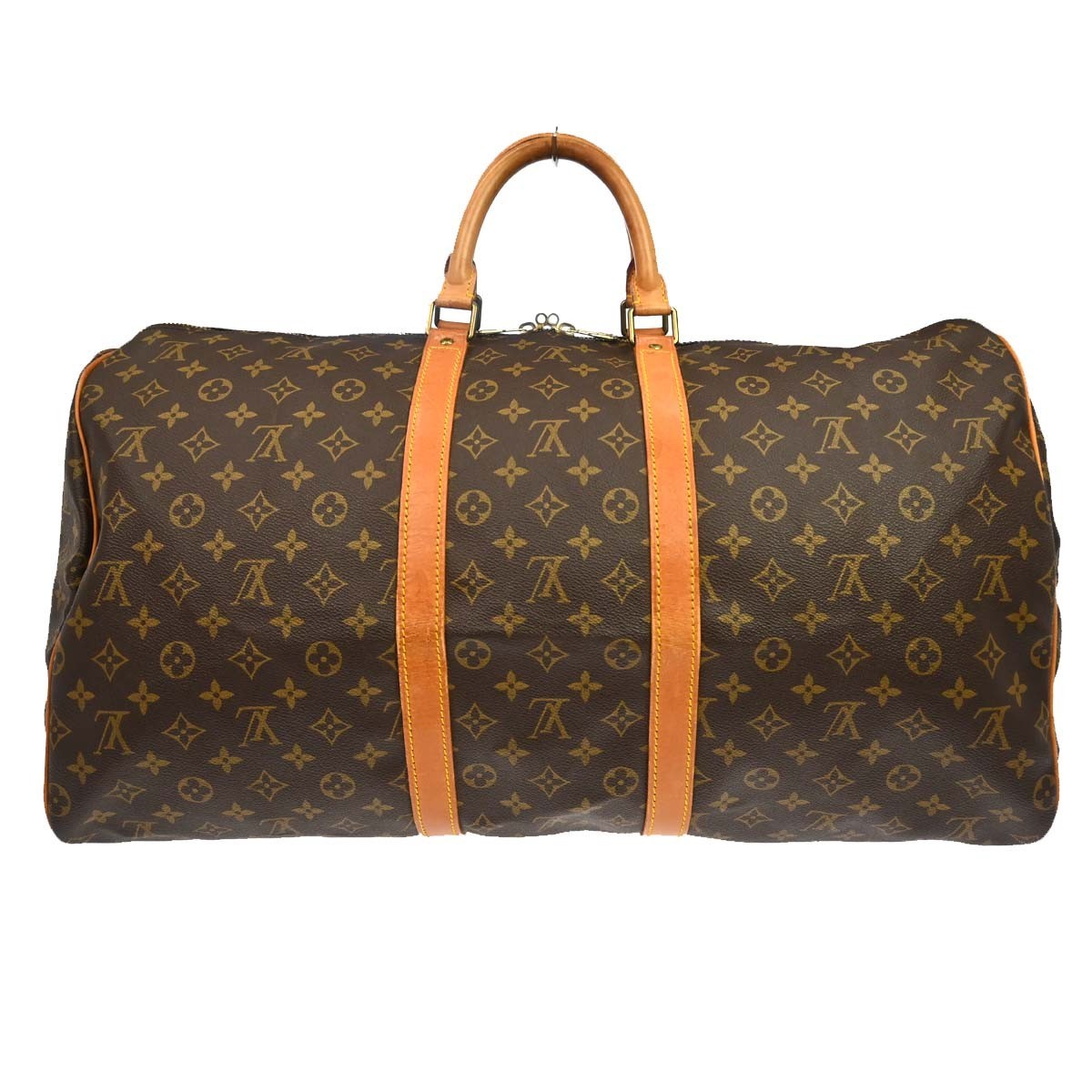 Louis Vuitton Louis Vuitton Keepall Bag Monogram Canvas Brown Canvas Travel Bag Bag (Pre-Loved)