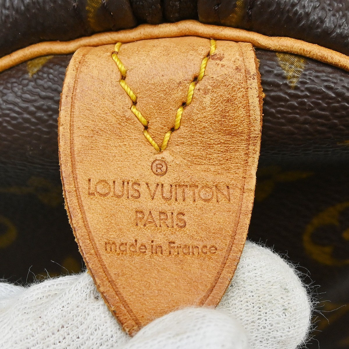 Louis Vuitton Keepall Bag Monogram Canvas Brown Canvas Travel Bag Bag (Authentic Pre-Loved)