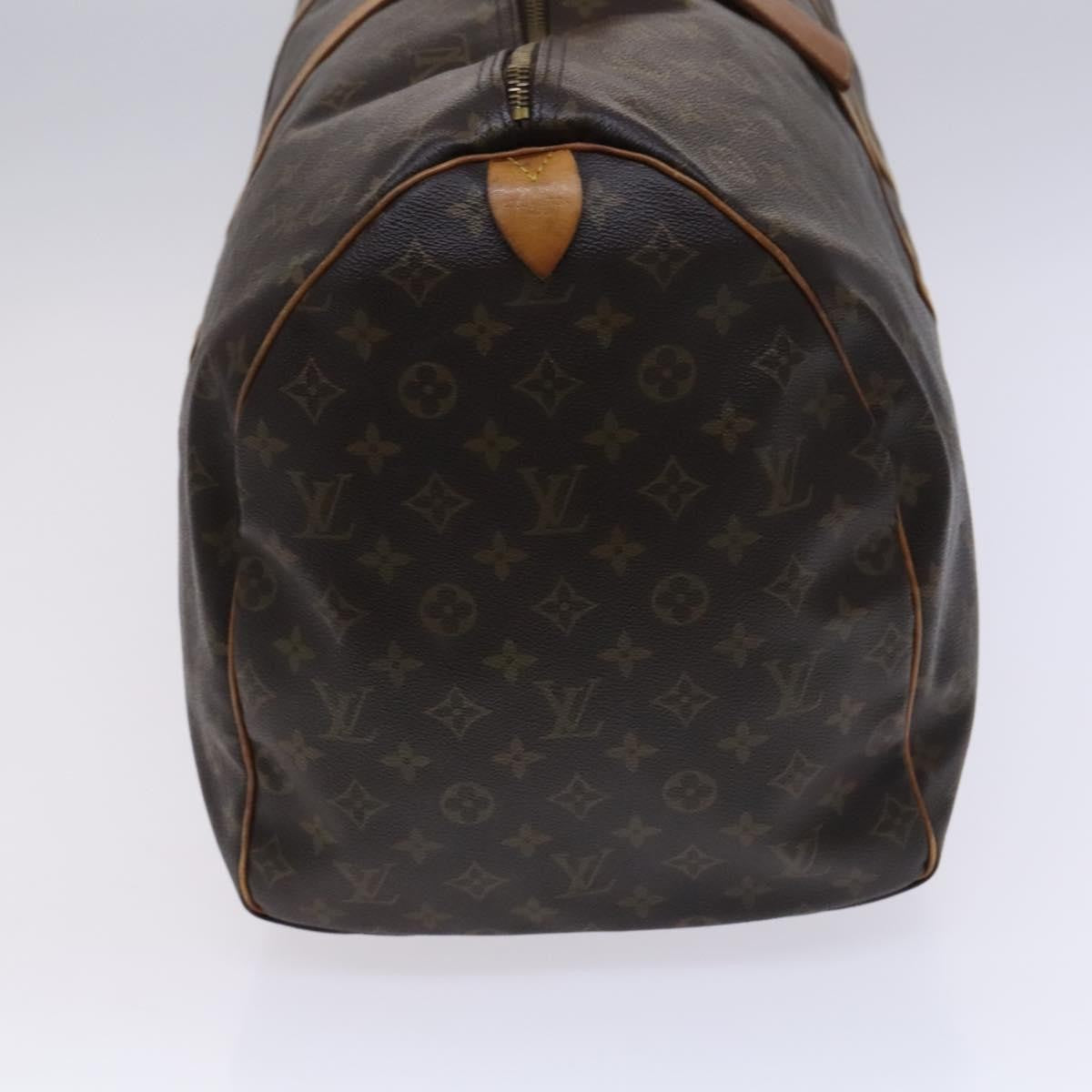 Louis Vuitton Keepall Bag Monogram Canvas Brown Canvas Travel Bag Bag (Pre-Loved)