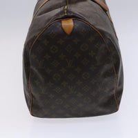 Louis Vuitton Keepall Bag Monogram Canvas Brown Canvas Travel Bag Bag (Pre-Loved)
