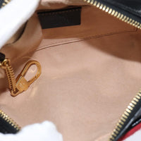 Gucci Ophidia Shoulder Bag Suede Red Suede Shoulder Bag Bag (Pre-Loved)