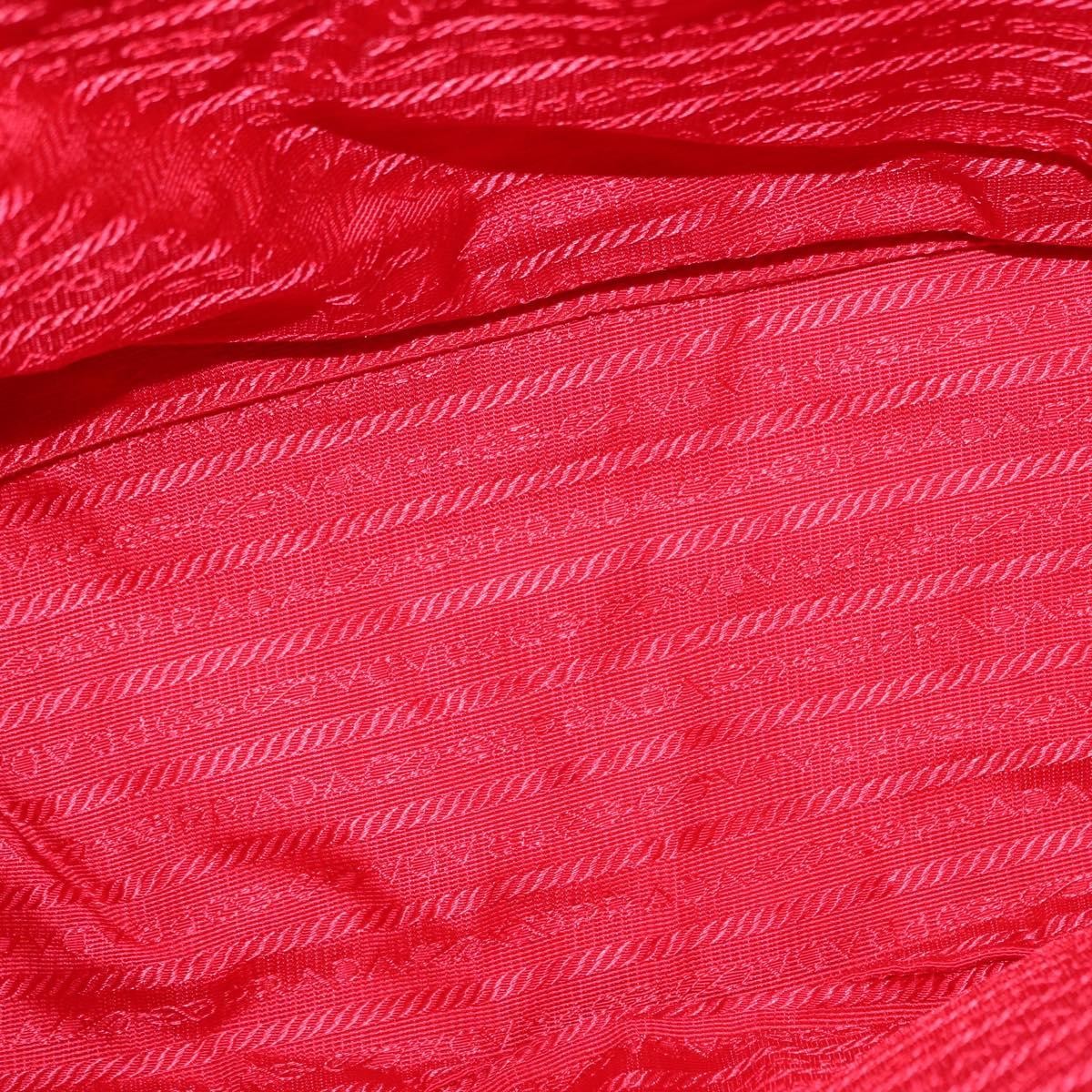 Prada Double Front Pocket Backpack Tessuto Red Nylon Backpack Bag (Authentic Pre-Loved)