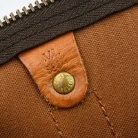 Louis Vuitton Keepall Bandouliere Bag Monogram Canvas Brown Canvas Travel Bag Bag (Authentic Pre-Loved)