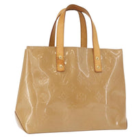 Louis Vuitton Reade Handbag Monogram Vernis Brown Patent_Leather Tote Bag Bag (Authentic Pre-Loved)
